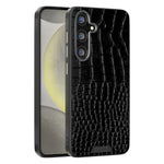 ABEEL til Samsung Galaxy S25+ Magnetisk cover Krokodilletekstur Mikroprægning Bagcover