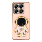 Xiaomi 14T-skal, galvaniserat mjukt TPU-mobilskal med dolt Astronaut-stöd