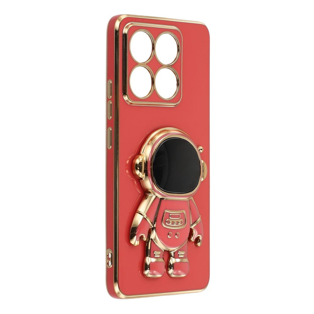 Xiaomi 14T-skal, galvaniserat mjukt TPU-mobilskal med dolt Astronaut-stöd