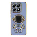 Xiaomi 14T-skal, galvaniserat mjukt TPU-mobilskal med dolt Astronaut-stöd