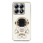 Xiaomi 14T-skal, galvaniserat mjukt TPU-mobilskal med dolt Astronaut-stöd