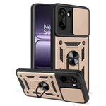 OnePlus Nord CE5 5G / Ace 5 Racing 5G-skal med skjutbart kameralock PC + TPU-stativmobilskal