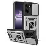 OnePlus Nord CE5 5G / Ace 5 Racing 5G-skal med skjutbart kameralock PC + TPU-stativmobilskal