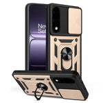 OnePlus Nord 5 5G / Ace 5 Ultra 5G-skal med skjutbart kameralock PC + TPU-stativmobilskal