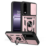 OnePlus Nord 5 5G / Ace 5 Ultra 5G-skal med skjutbart kameralock PC + TPU-stativmobilskal