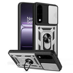 OnePlus Nord 5 5G / Ace 5 Ultra 5G-skal med skjutbart kameralock PC + TPU-stativmobilskal
