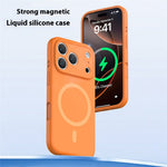 For iPhone 17 Pro Max Case Compatible with MagSafe Precision Fit PC + Liquid Silicone Protective Phone Cover
