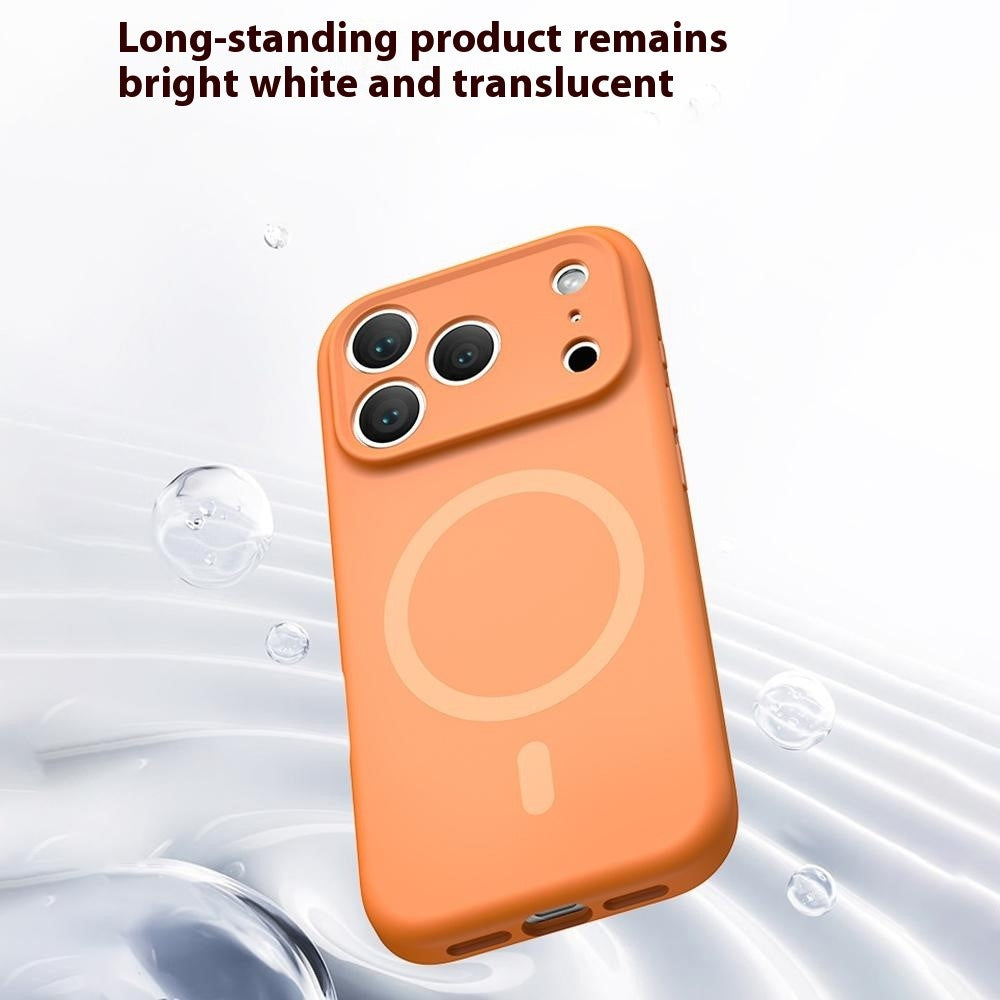 For iPhone 17 Pro Max Case Compatible with MagSafe Precision Fit PC + Liquid Silicone Protective Phone Cover
