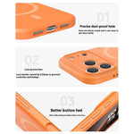 For iPhone 17 Pro Max Case Compatible with MagSafe Precision Fit PC + Liquid Silicone Protective Phone Cover