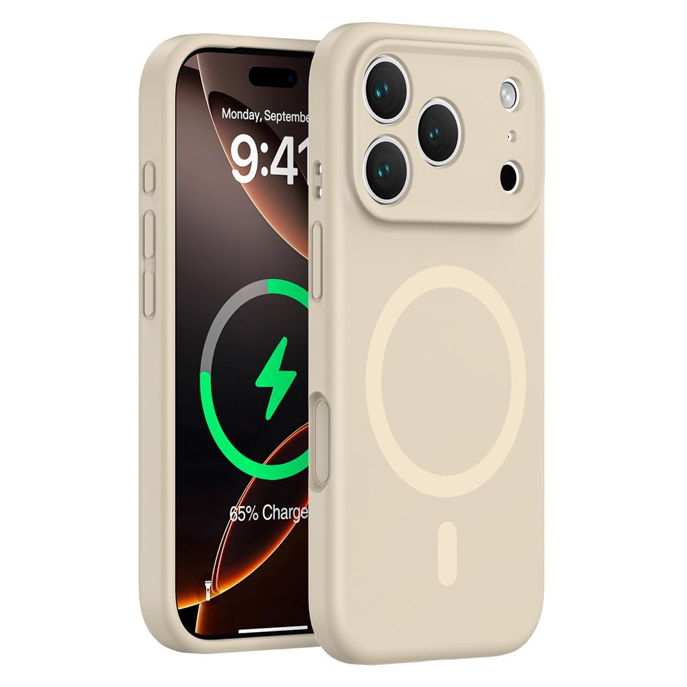 For iPhone 17 Pro Max Case Compatible with MagSafe Precision Fit PC + Liquid Silicone Protective Phone Cover