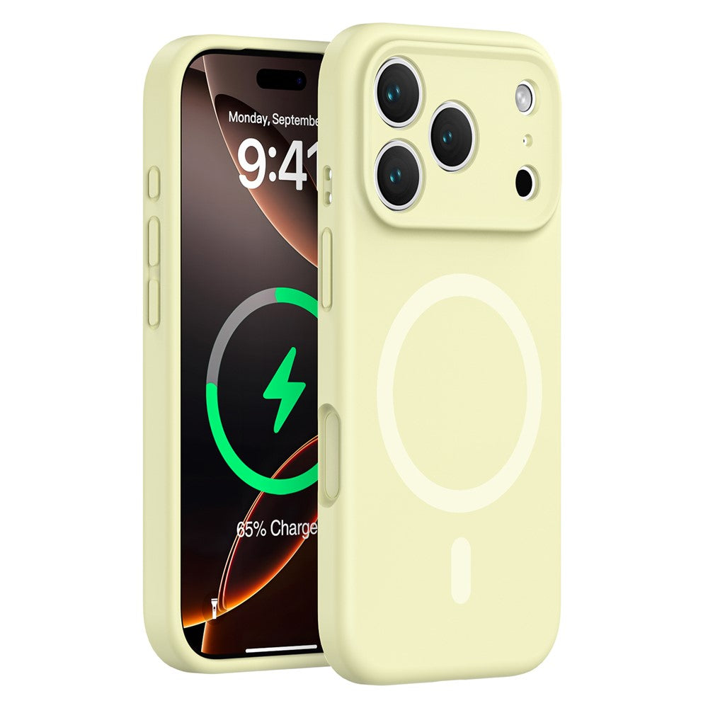 For iPhone 17 Pro Max Case Compatible with MagSafe Precision Fit PC + Liquid Silicone Protective Phone Cover