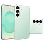 For Samsung Galaxy S25 FE Case Anti-Fingerprint Crystal Clear TPU Phone Cover