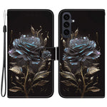 For Samsung Galaxy S25 FE Wallet Phone Case Anti-Drop Pattern Printing Leather Flip Cover with Strap