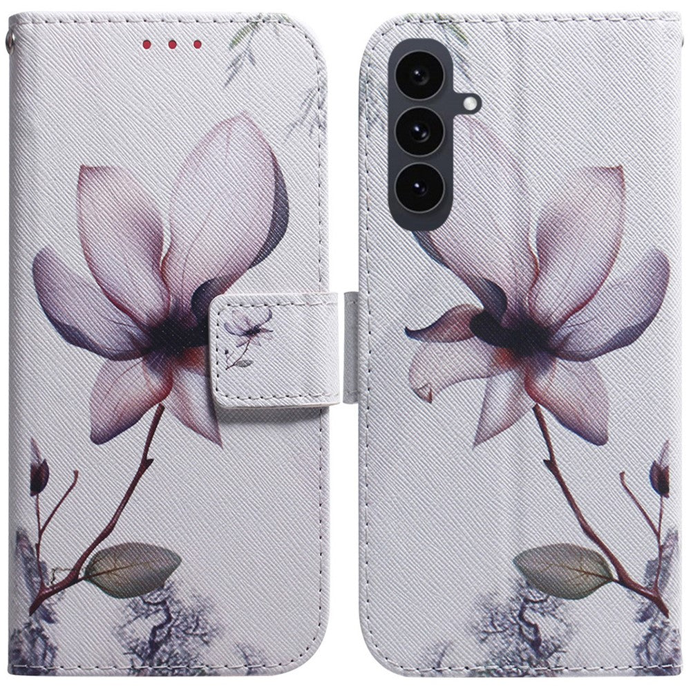 For Samsung Galaxy S25 FE Wallet Case Pattern Print Leather Phone Cover