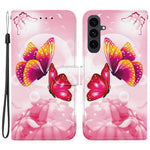 For Samsung Galaxy S25 FE Case Pattern Printing Leather Flip Wallet Phone Cover with Lanyard