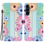 For Samsung Galaxy S25 FE Case Pattern Printing Leather Flip Wallet Phone Cover with Lanyard