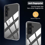 For Samsung Galaxy A18 5G / A18 4G / A17 5G / A17 4G Clear TPU Anti-Scratch Phone Case + 2.5D Arc Edge Screen Protector