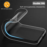 For Samsung Galaxy A18 5G / A18 4G / A17 5G / A17 4G Clear TPU Anti-Scratch Phone Case + 2.5D Arc Edge Screen Protector