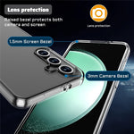 For Samsung Galaxy A18 5G / A18 4G / A17 5G / A17 4G Clear TPU Anti-Scratch Phone Case + 2.5D Arc Edge Screen Protector