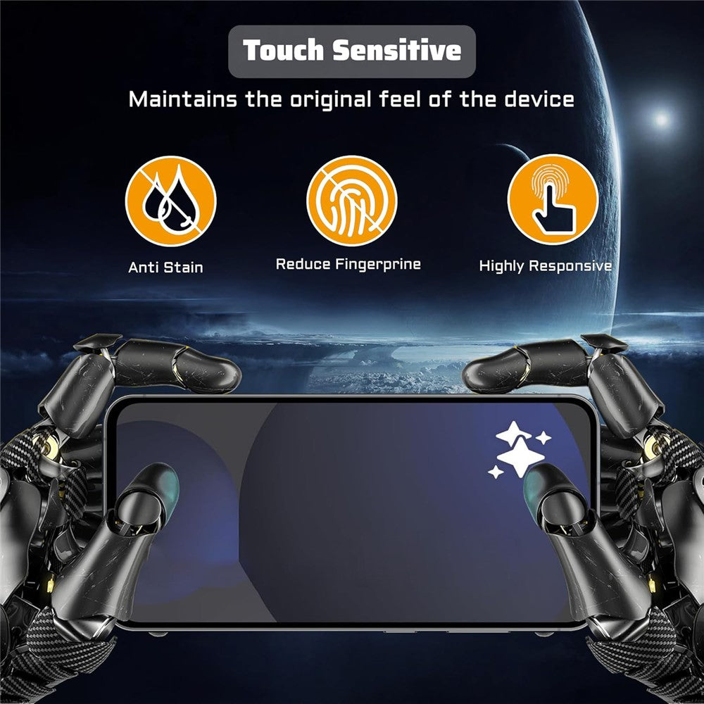 For Samsung Galaxy A18 5G / A18 4G / A17 5G / A17 4G Clear TPU Anti-Scratch Phone Case + 2.5D Arc Edge Screen Protector