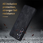 AZNS For Samsung Galaxy A18 5G / A18 4G / A17 5G / A17 4G / A26 5G Case Protective PU Leather Covered TPU Phone Shell