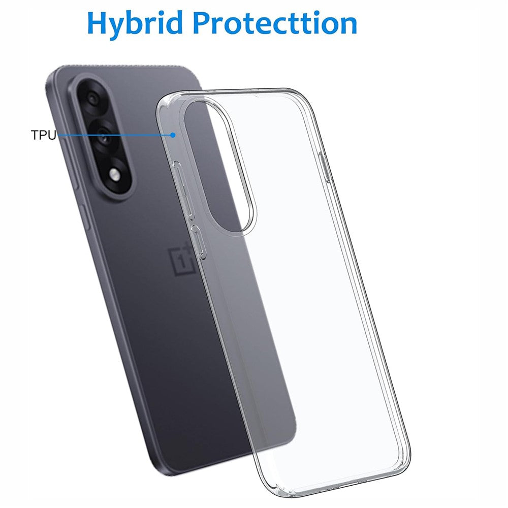 For OnePlus Nord 5 5G / Ace 5 Ultra 5G Case Anti-Fingerprint Crystal Clear TPU Phone Cover