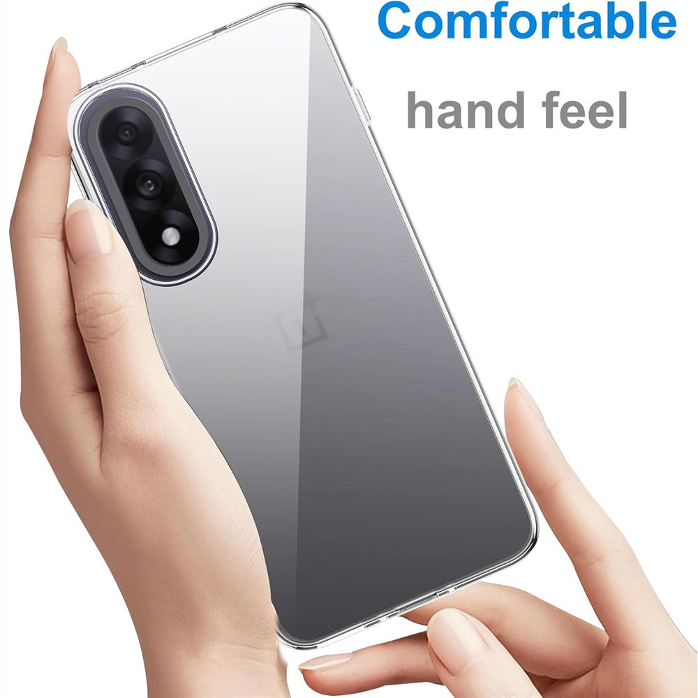For OnePlus Nord 5 5G / Ace 5 Ultra 5G Case Anti-Fingerprint Crystal Clear TPU Phone Cover
