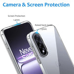 For OnePlus Nord 5 5G / Ace 5 Ultra 5G Case Anti-Fingerprint Crystal Clear TPU Phone Cover