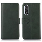 OnePlus Nord 5 5G / Ace 5 Ultra 5G-skal, plånboksfodral i läder med kohud och stativ