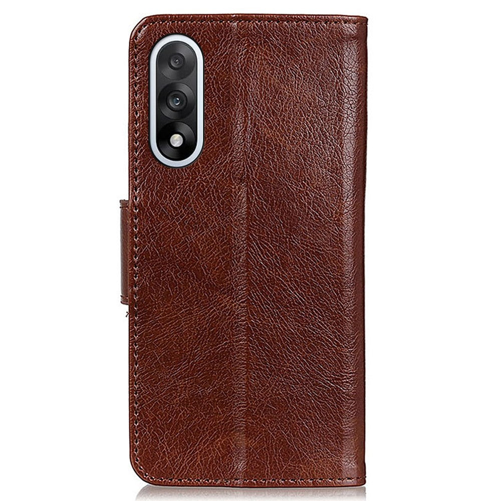 For OnePlus Nord 5 5G / Ace 5 Ultra 5G Case Nappa Texture Split Leather Wallet Phone Cover