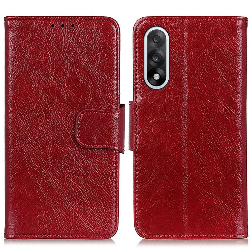 For OnePlus Nord 5 5G / Ace 5 Ultra 5G Case Nappa Texture Split Leather Wallet Phone Cover