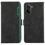 ABEEL cover til OnePlus Nord CE5 5G / Ace 5 Racing 5G med farvesammensat læder, flip-mobilcover og RFID-blokering