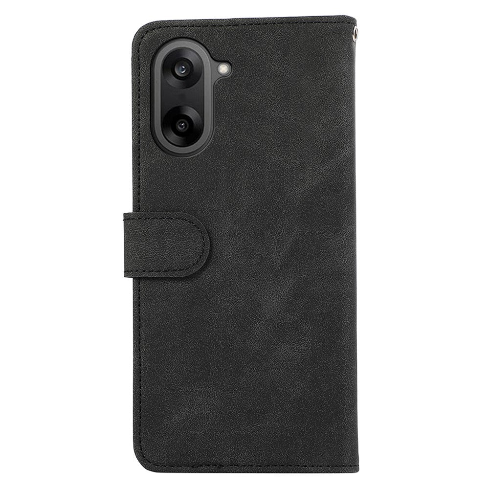 ABEEL cover til OnePlus Nord CE5 5G / Ace 5 Racing 5G med farvesammensat læder, flip-mobilcover og RFID-blokering