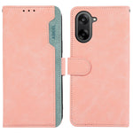 ABEEL cover til OnePlus Nord CE5 5G / Ace 5 Racing 5G med farvesammensat læder, flip-mobilcover og RFID-blokering