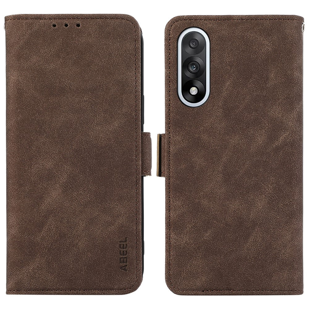ABEEL For OnePlus Nord 5 5G / Ace 5 Ultra 5G Case PU Leather Folio Stand View RFID Blocking Phone Cover