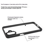 Til Samsung Galaxy A08 5G / A08 4G / A07 5G / A07 4G cover stødsikkert PC + TPU gennemsigtigt bagcover til telefon