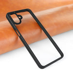 Til Samsung Galaxy A08 5G / A08 4G / A07 5G / A07 4G cover stødsikkert PC + TPU gennemsigtigt bagcover til telefon