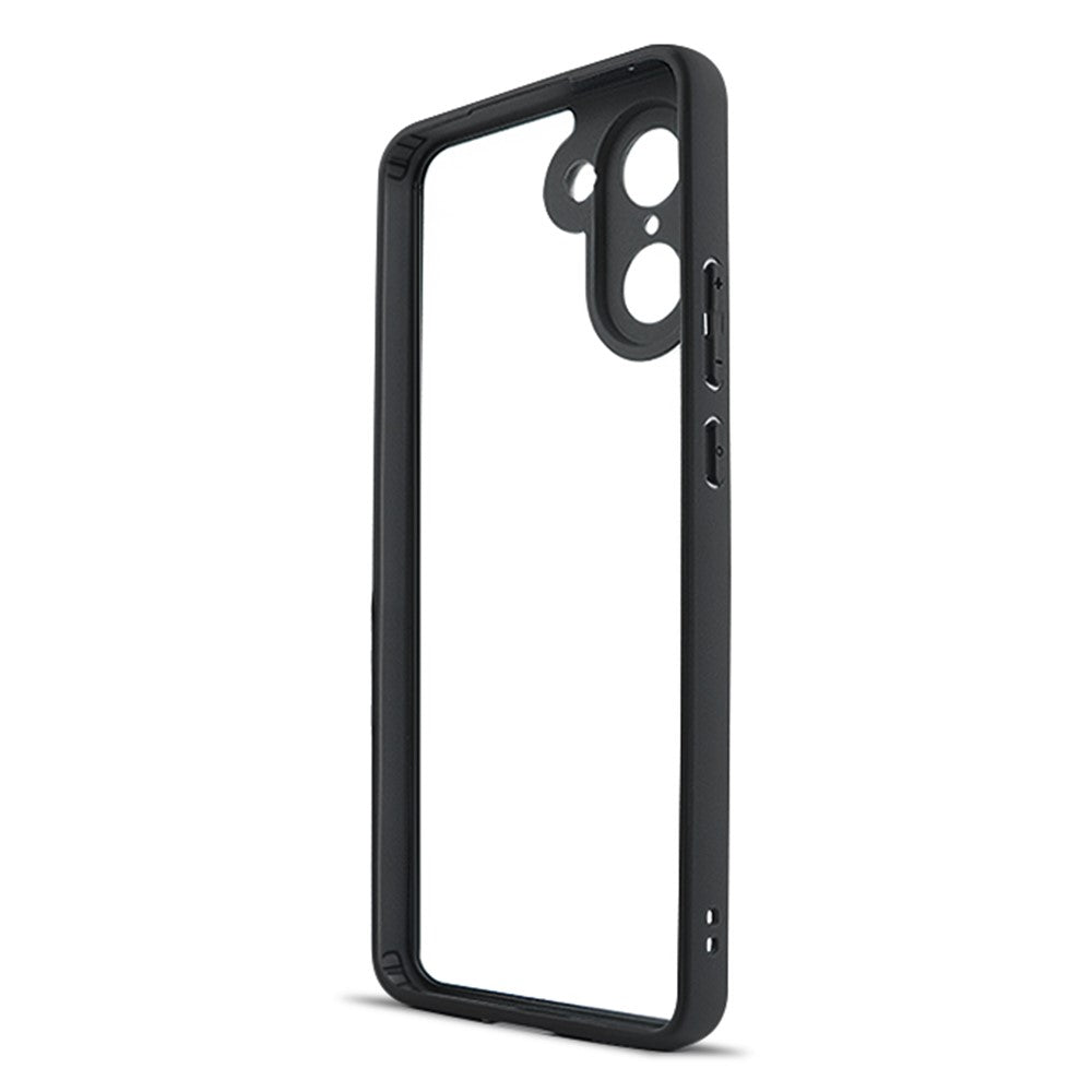 OnePlus Nord CE5 5G / Ace 5 Racing 5G-skal, stötsäkert PC + TPU-baksida, genomskinligt mobilskal