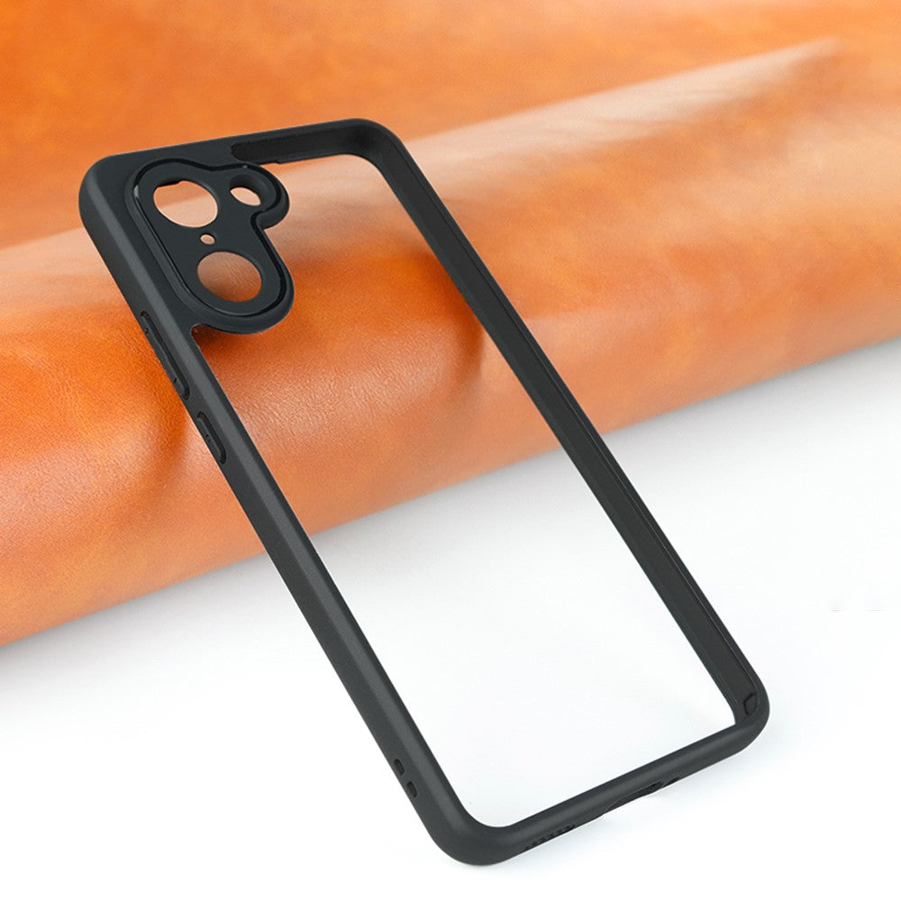 OnePlus Nord CE5 5G / Ace 5 Racing 5G-skal, stötsäkert PC + TPU-baksida, genomskinligt mobilskal