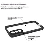 OnePlus Nord 5 5G / Ace 5 Ultra 5G-skal, stötsäkert PC + TPU-baksida, genomskinligt mobilskal