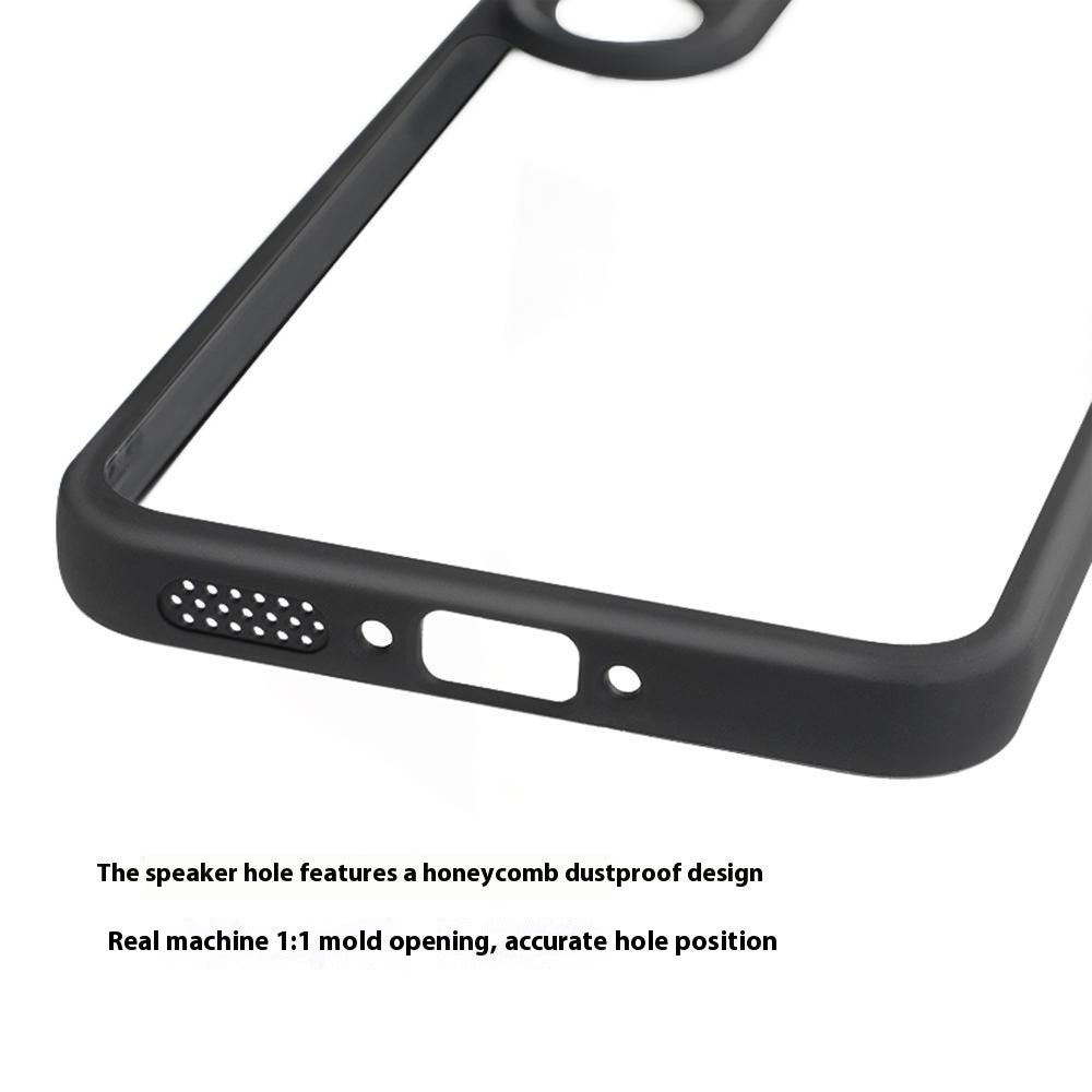 OnePlus Nord 5 5G / Ace 5 Ultra 5G-skal, stötsäkert PC + TPU-baksida, genomskinligt mobilskal