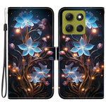 For Motorola Moto G86 5G Case Pattern Printing Leather Flip Wallet Phone Cover with Lanyard