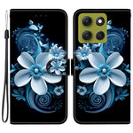 For Motorola Moto G86 5G Case Pattern Printing Leather Flip Wallet Phone Cover with Lanyard