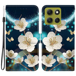 For Motorola Moto G86 5G Case Pattern Printing Leather Flip Wallet Phone Cover with Lanyard