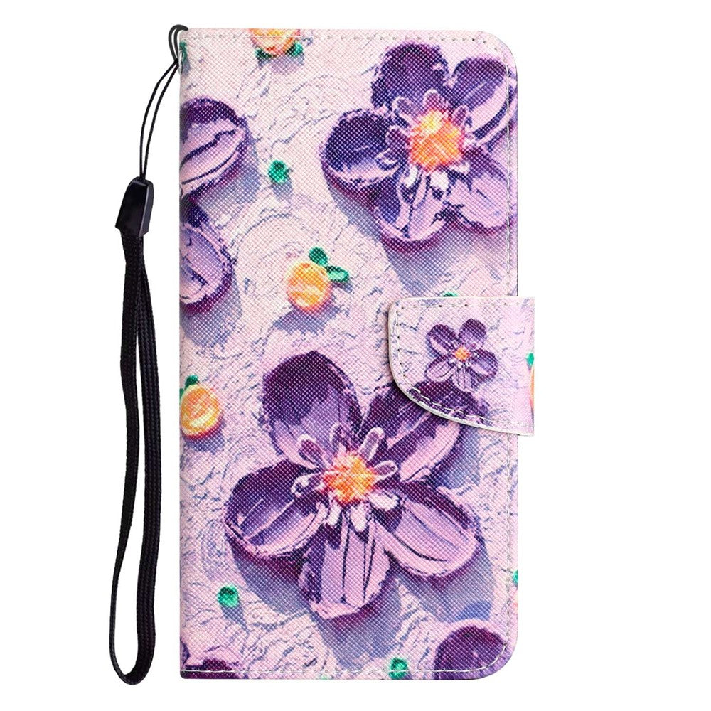For Xiaomi 12T 5G / 12T Pro 5G / Redmi K50 Ultra 5G Cross Texture PU Leather Shockproof Cover Pattern Printing Flip Stand Wallet Case