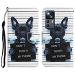 For Xiaomi 12T 5G / 12T Pro 5G / Redmi K50 Ultra 5G Cross Texture PU Leather Shockproof Cover Pattern Printing Flip Stand Wallet Case
