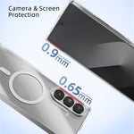 ABEEL For Samsung Galaxy Z Fold7 5G Magnetic Case Clear PC Anti Scratch Phone Cover