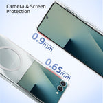 ABEEL For Samsung Galaxy Z Flip7 5G Magnetic Case Clear PC Anti Scratch Phone Cover