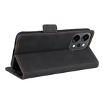 For Oppo Reno14 Pro 5G (Global) Case Leather Wallet Flip Phone Cover with Hardware Decor