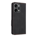 For Oppo Reno14 Pro 5G (Global) Case Leather Wallet Flip Phone Cover with Hardware Decor